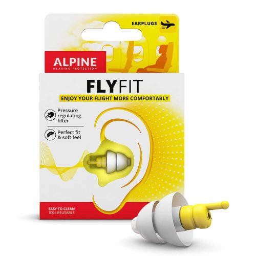 Alpine FlyFit füldugó utazáshoz, repüléshez