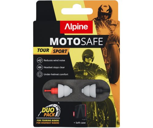 Alpine MotoSafe Duo Pack füldugó motorozáshoz