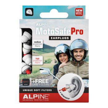 Alpine MotoSafe Pro füldugó motorozáshoz