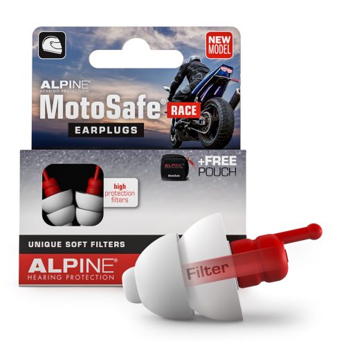 Alpine MotoSafe Race füldugó motorozáshoz