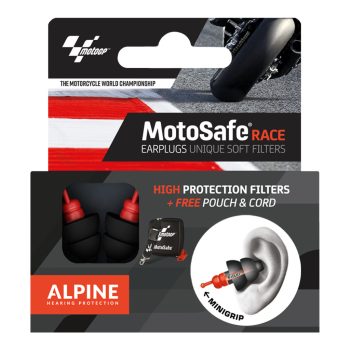 Alpine MotoSafe Race MotoGP füldugó motorozáshoz