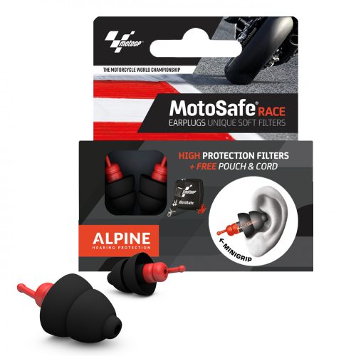 Alpine MotoSafe Race MotoGP füldugó motorozáshoz