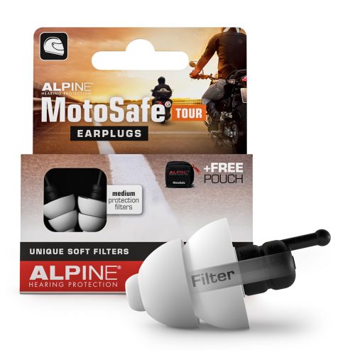 Alpine MotoSafe Tour füldugó motorozáshoz