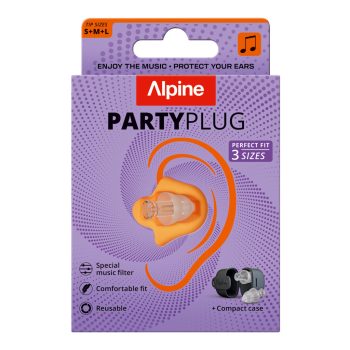 Alpine PartyPlug füldugó fesztiválra, koncertre, buliba