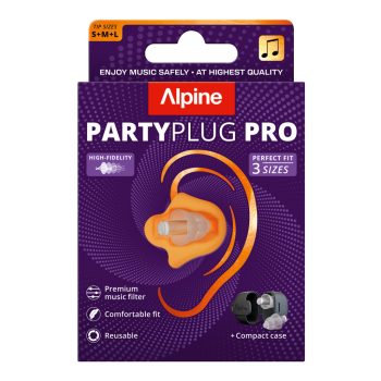   Alpine PartyPlug Pro füldugó fesztiválra, koncertre, szórakozóhelyre