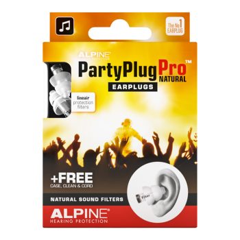 Alpine PartyPlug Pro Natural füldugó a zene szerelmeseinek