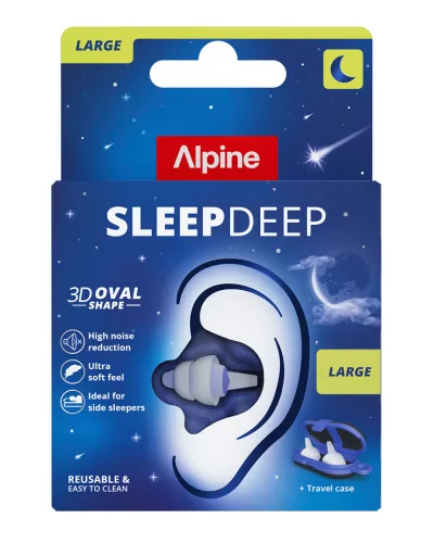 Alpine SleepDeep Large füldugó alváshoz