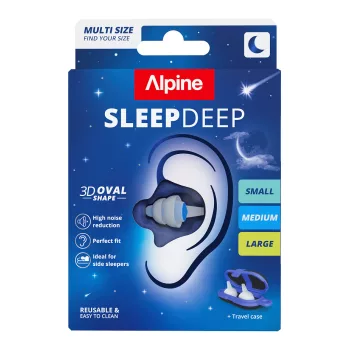 Alpine SleepDeep Multisize füldugó alváshoz