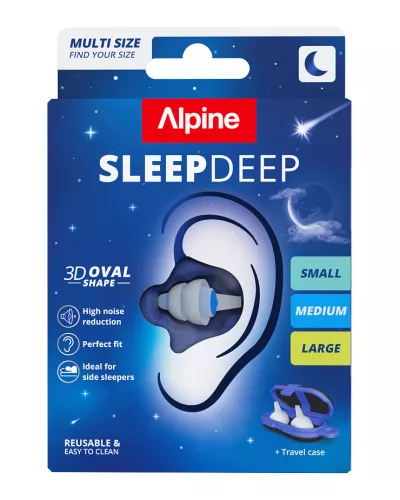 Alpine SleepDeep Multisize füldugó alváshoz